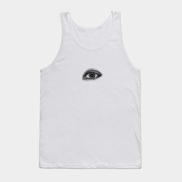 vivienne eye Tank Top by carleemarkle